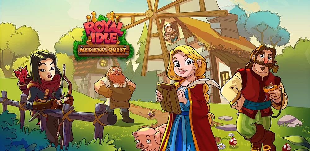 Royal Idle: Medieval Quest