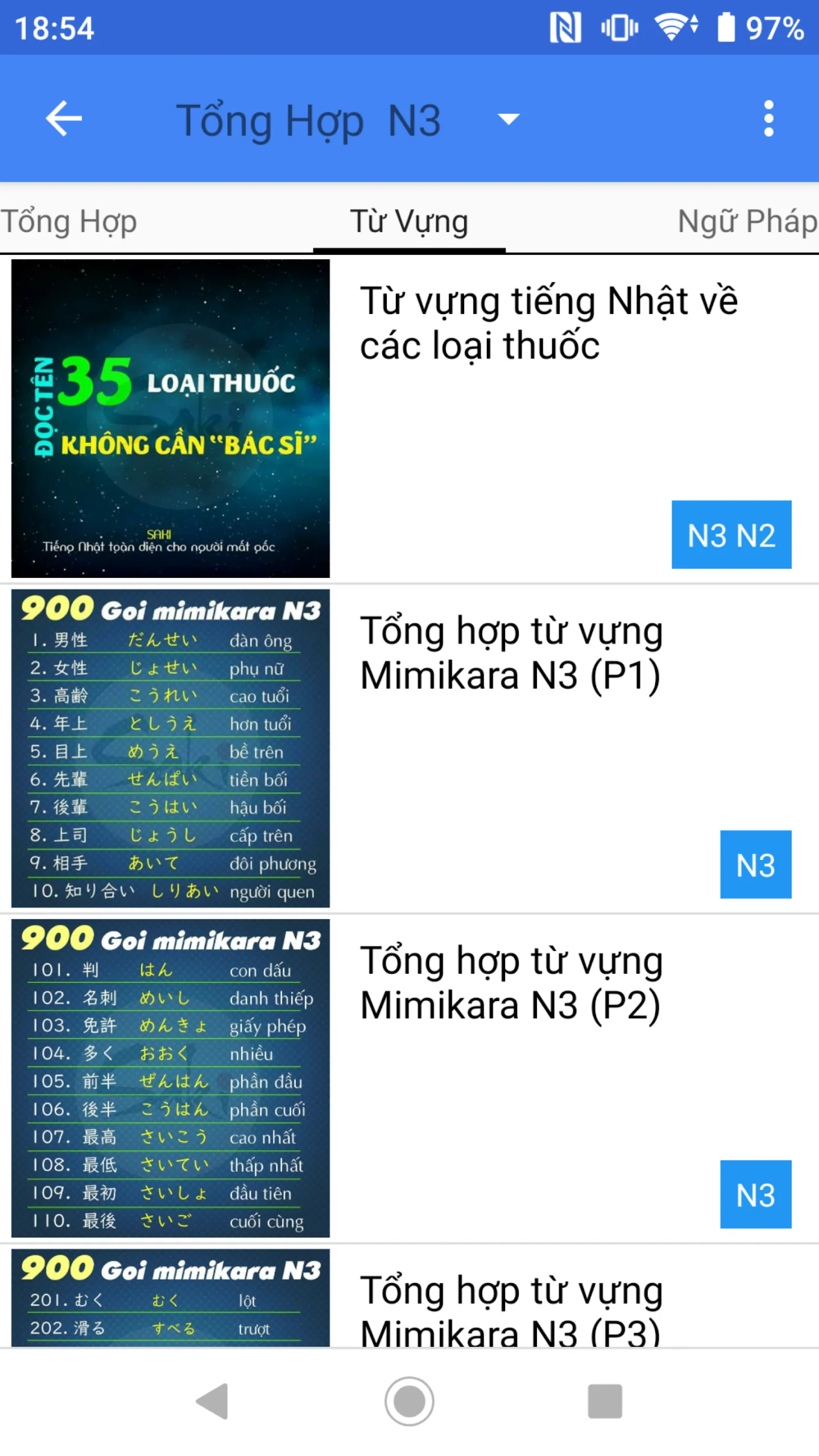 Học tiếng Nhật N5~N1 (JMaster)