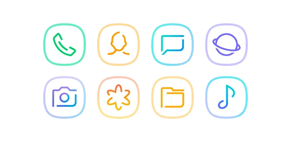 Eurux White – Icon Pack