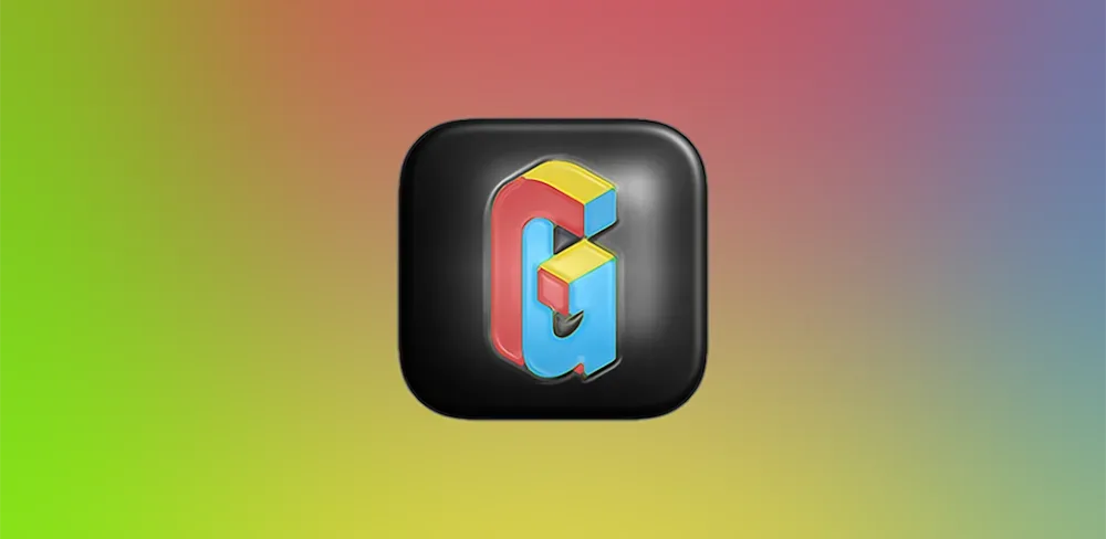 Glossy Dark 3D – Icon Pack