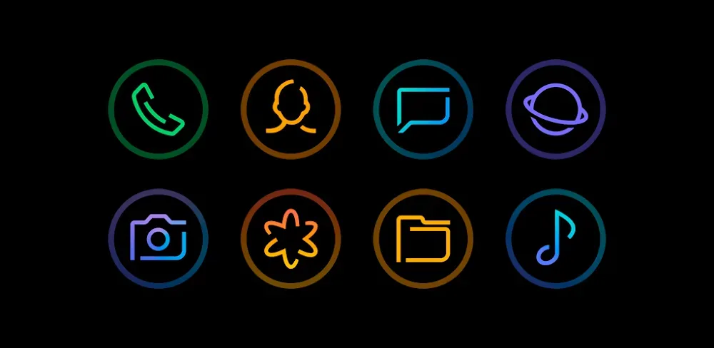 Horux – Icon Pack (Round)
