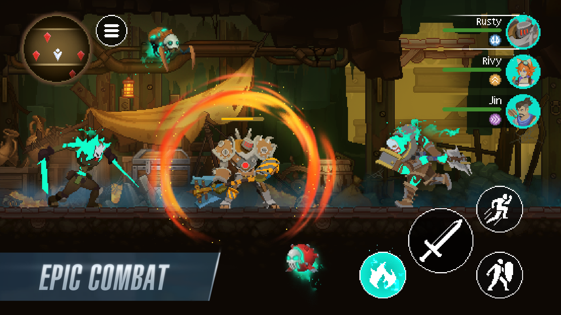 Driftfall: Pixel Action RPG