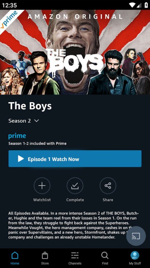 Amazon Prime Video V3.0.360.4147 MOD APK (Premium Unlocked) Download