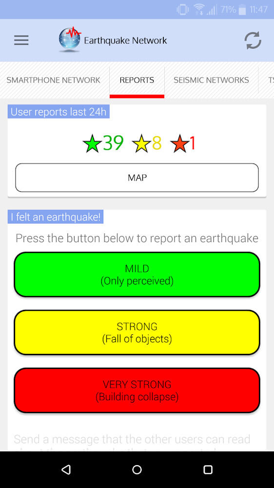 Earthquake Network Pro – Realtime alerts