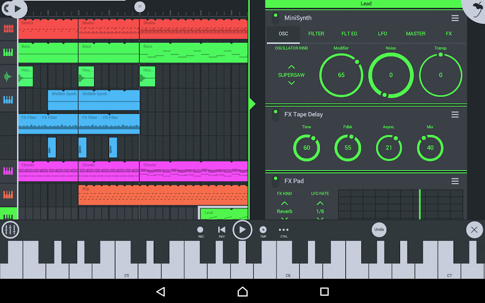 FL Studio Mobile v4.3.16 APK (Patched, Mod Free Purchase) Download