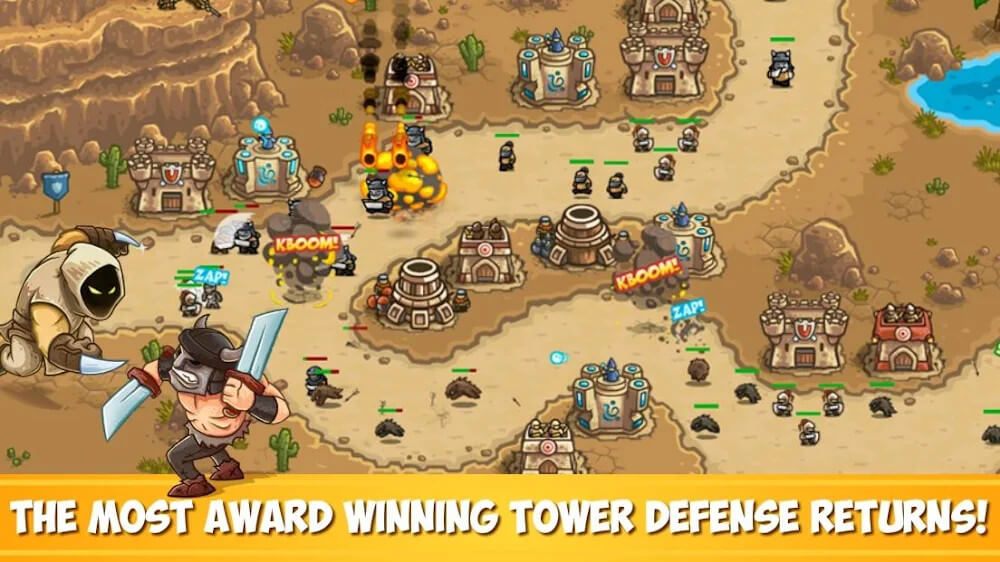 Kingdom Rush Frontiers – Tower Defense Game