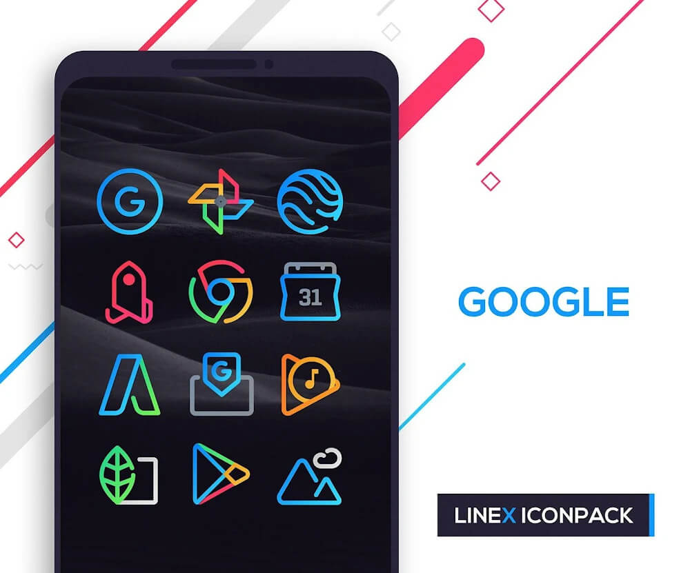 LineX Icon Pack