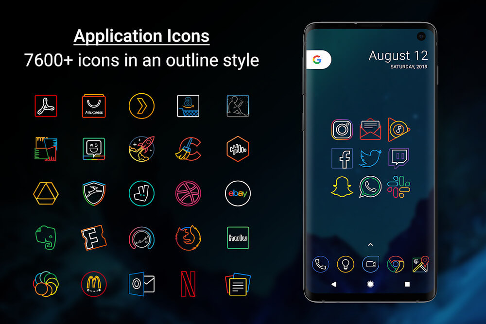 Outline Icons – Icon Pack