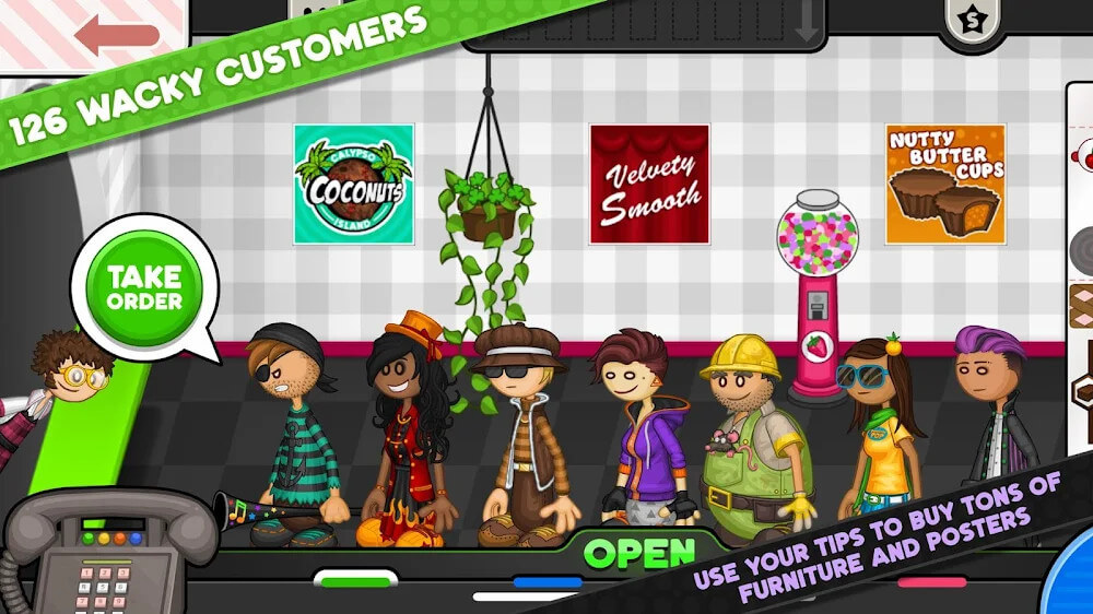 Papa's Scooperia HD Mod apk [Paid for free][Unlimited money][Free