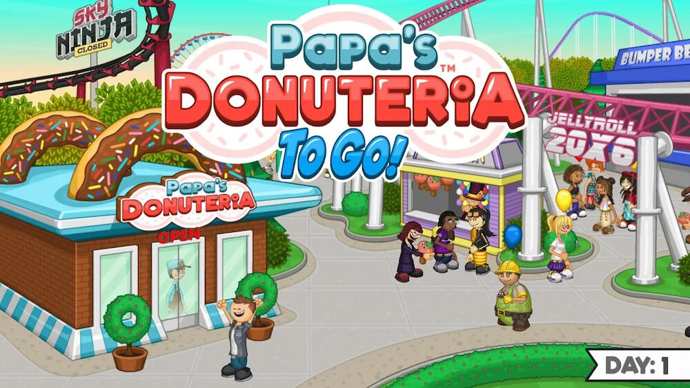 Papa's Scooperia - Day 39 