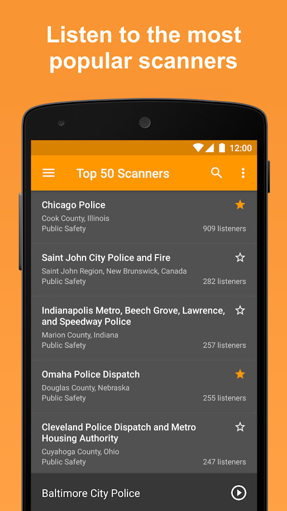 Scanner Radio Pro – Fire and Police Scanner