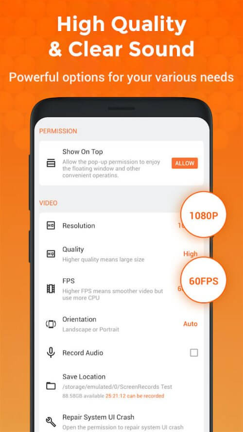 XRecorder v2.3.6.6 MOD APK (Pro Unlocked) Download