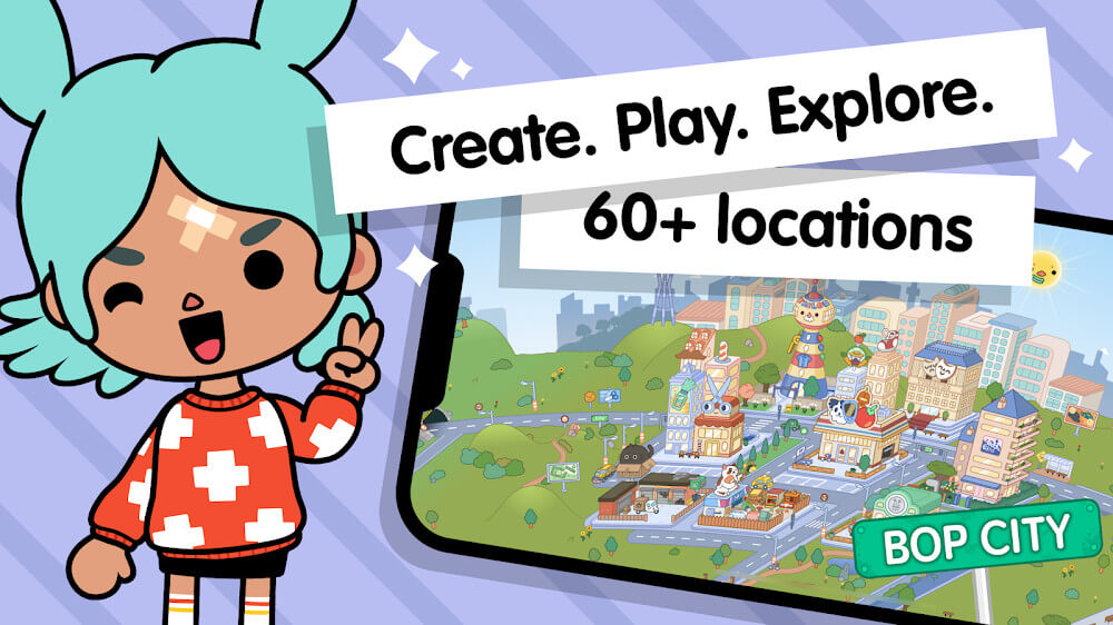 Toca Life World v1.76 MOD APK (Premium Unlocked) Latest Version Download