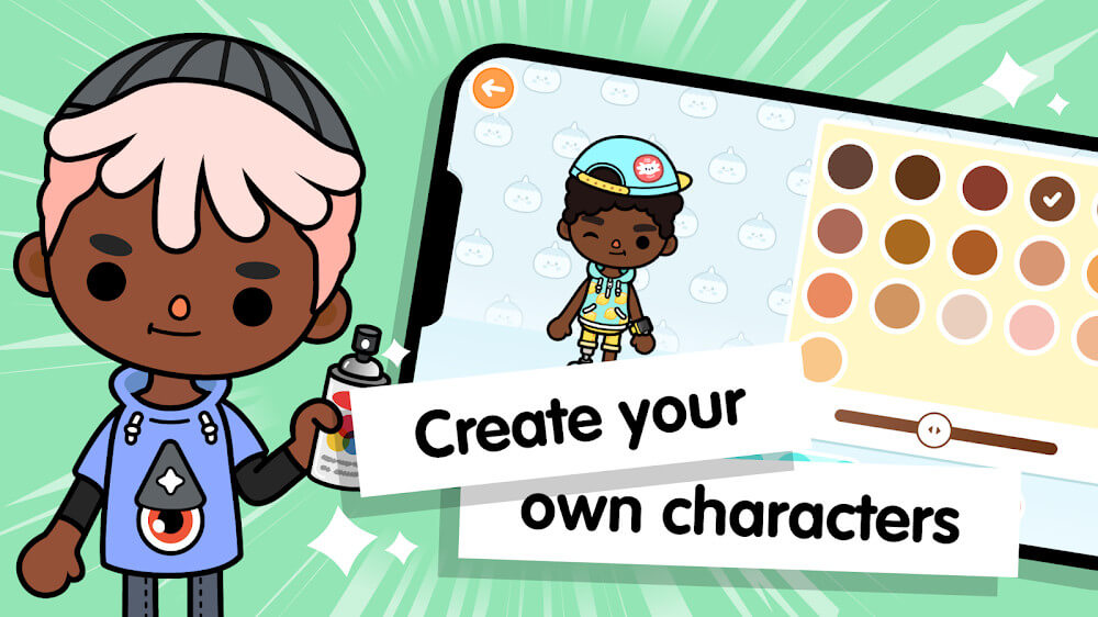 Toca Life World 1.6 APK + MOD + Data Unlocked Toca Boca APK