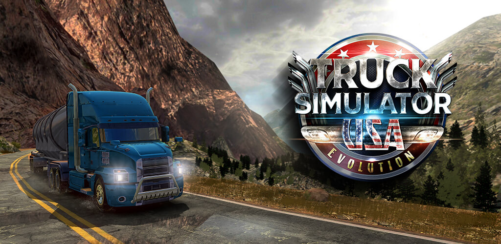 Download Truck Simulator USA V9 9 2 MOD APK OBB Money Unlocked 