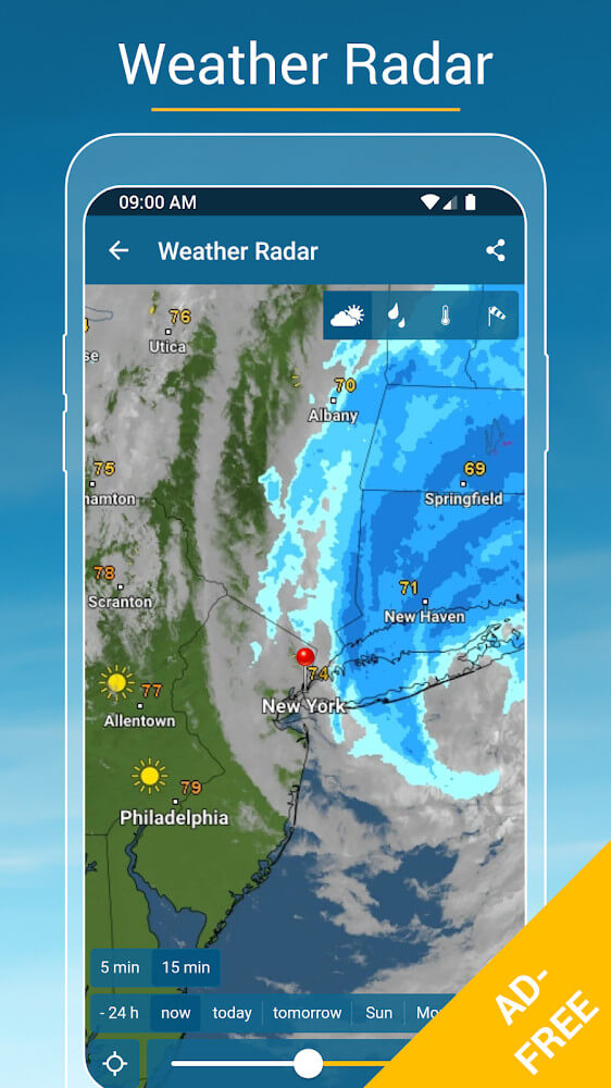 Weather & Radar USA-Pro