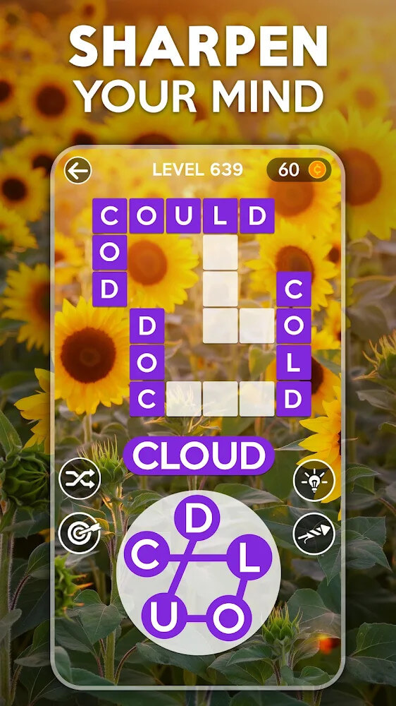 Wordscapes v2.1.2 MOD APK (Unlimited Money, No ADS) Download