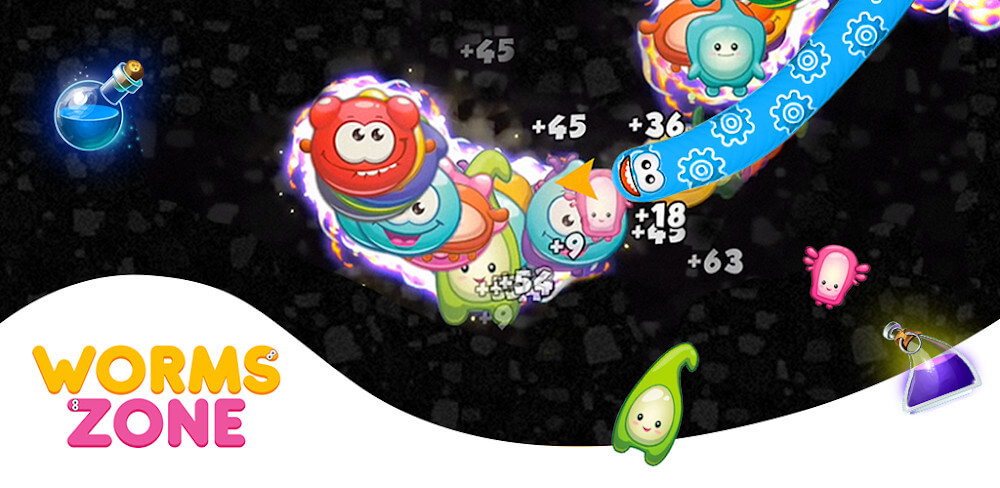 Worms Zone.io v5.3.1 MOD APK (Unlimited Coins/Skins Unlocked) Download