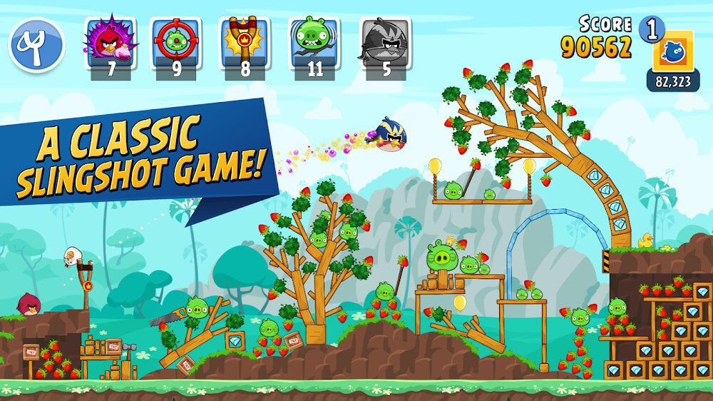 Angry Birds Friends v11.18.1 Apk Mod [Tudo Desbloqueado]