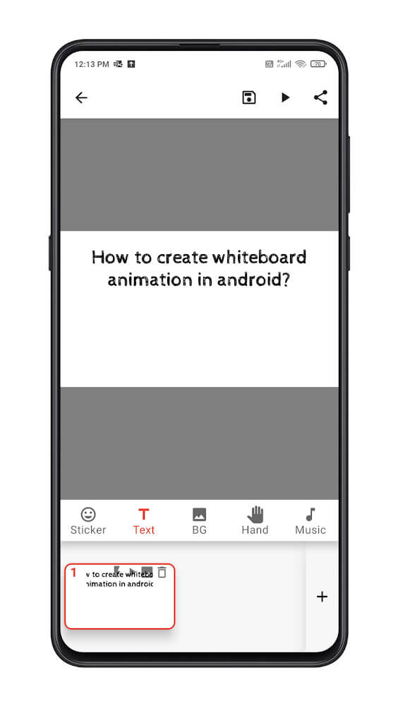 Benime – Whiteboard animation creator