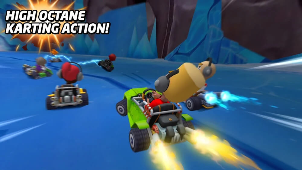 Boom Karts Multiplayer Racing (MOD, All Cars Unlocked/Speed) v1.33.1 APK  Download 