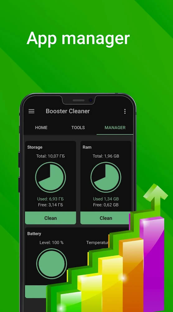 Booster & Phone cleaner – Boost mobile, clean ram
