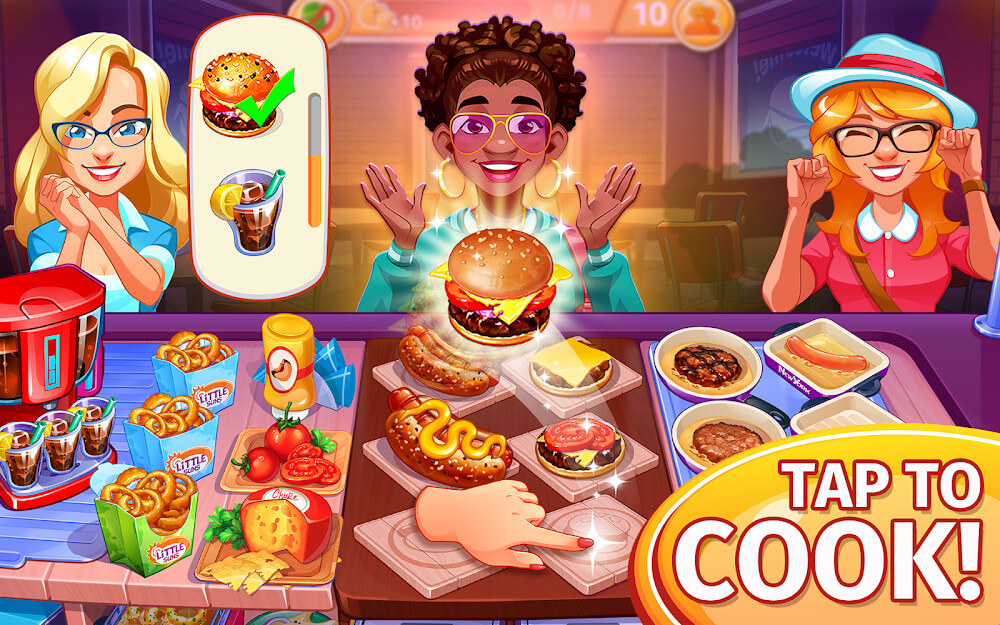 Delírio Culinário v2.4.0 Apk Mod Dinheiro Infinito - W Top Games