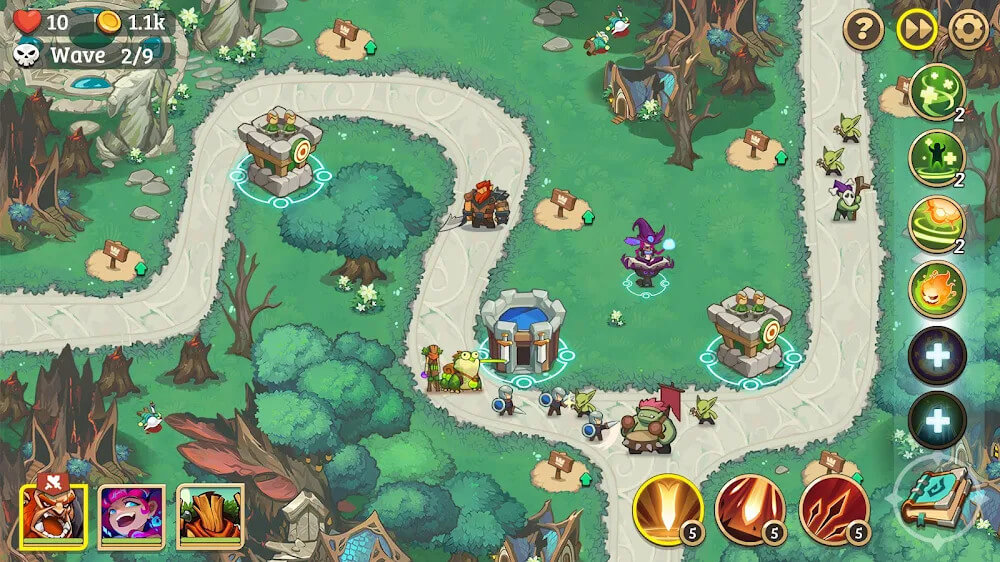 Download Warriors Defend: Tower Defense MOD APK v1.3.5 (Unlimited