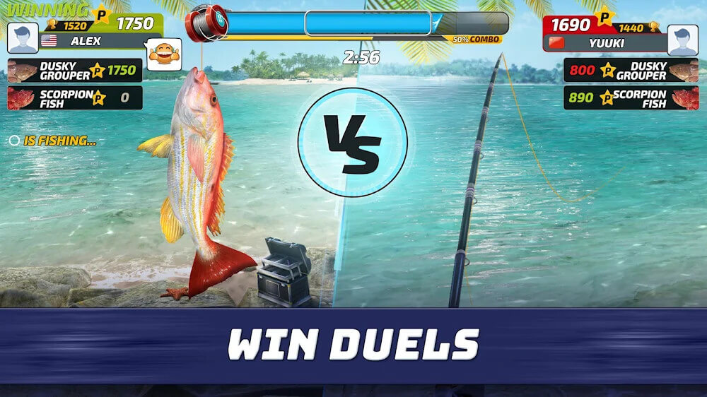 Fishing Clash 1.0.286 MOD APK (Auto Fishing) Download