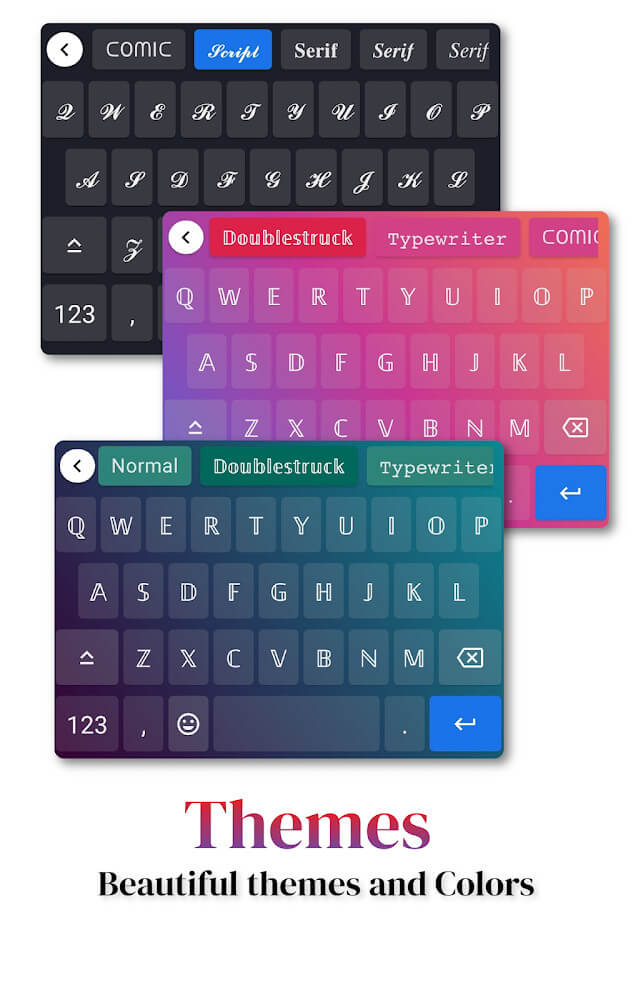 Fonts Aa – Fonts Keyboard, emoji & stylish text