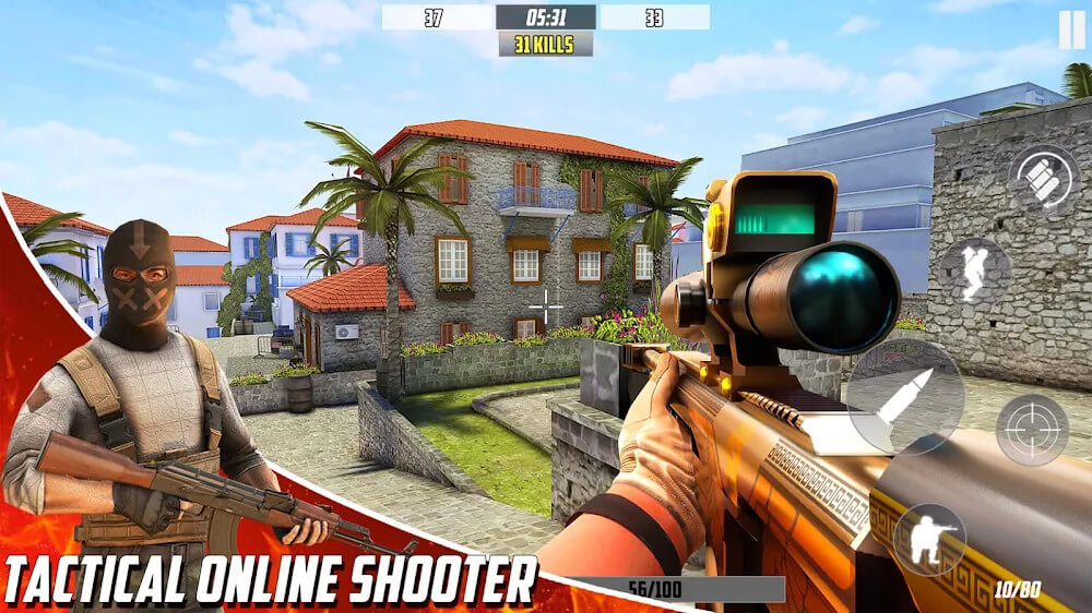 Hazmob FPS: Online multiplayer fps shooting game