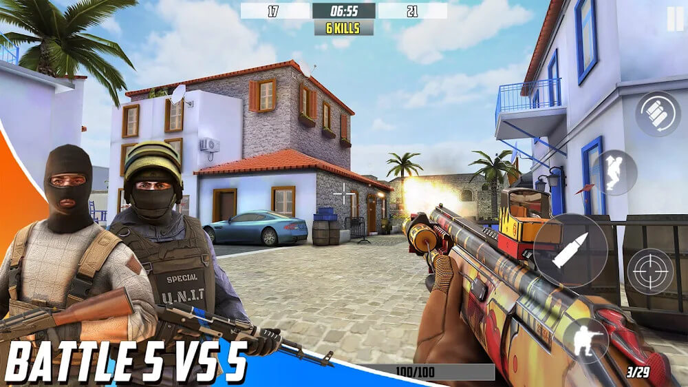 Call of Legends War Duty - Free Shooting Games Ver. 2.4 MOD APK, GOD MODE, ENEMY DUMB