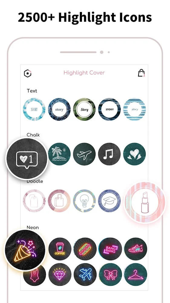 Highlight Cover & Logo Maker for Instagram Story
