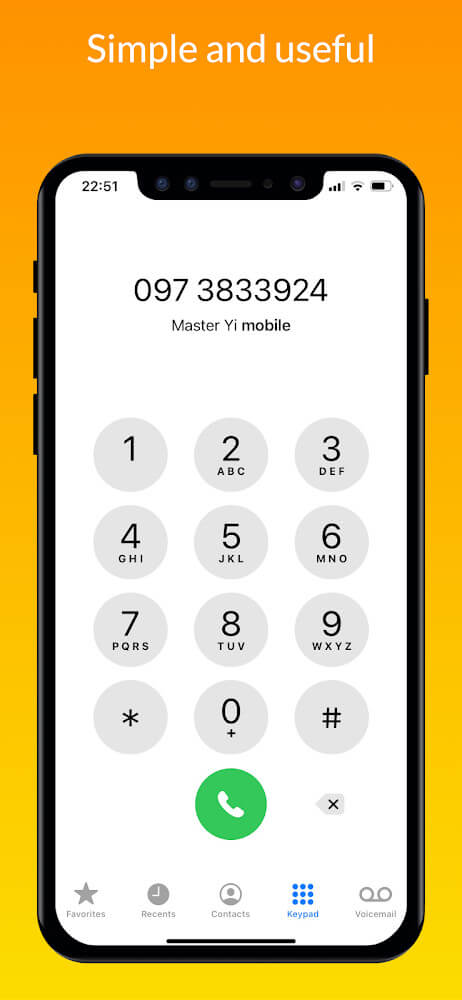 iCall –iOS Dialer, iPhone Call