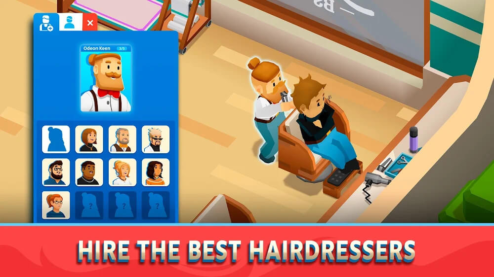 Idle Barber Shop Tycoon – Game