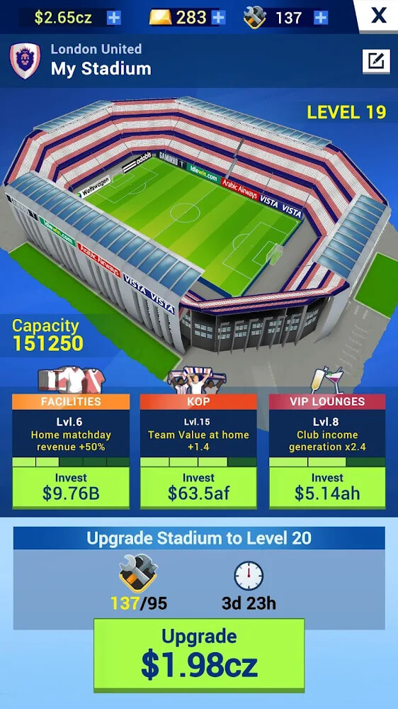 Idle Eleven – Be a millionaire soccer tycoon