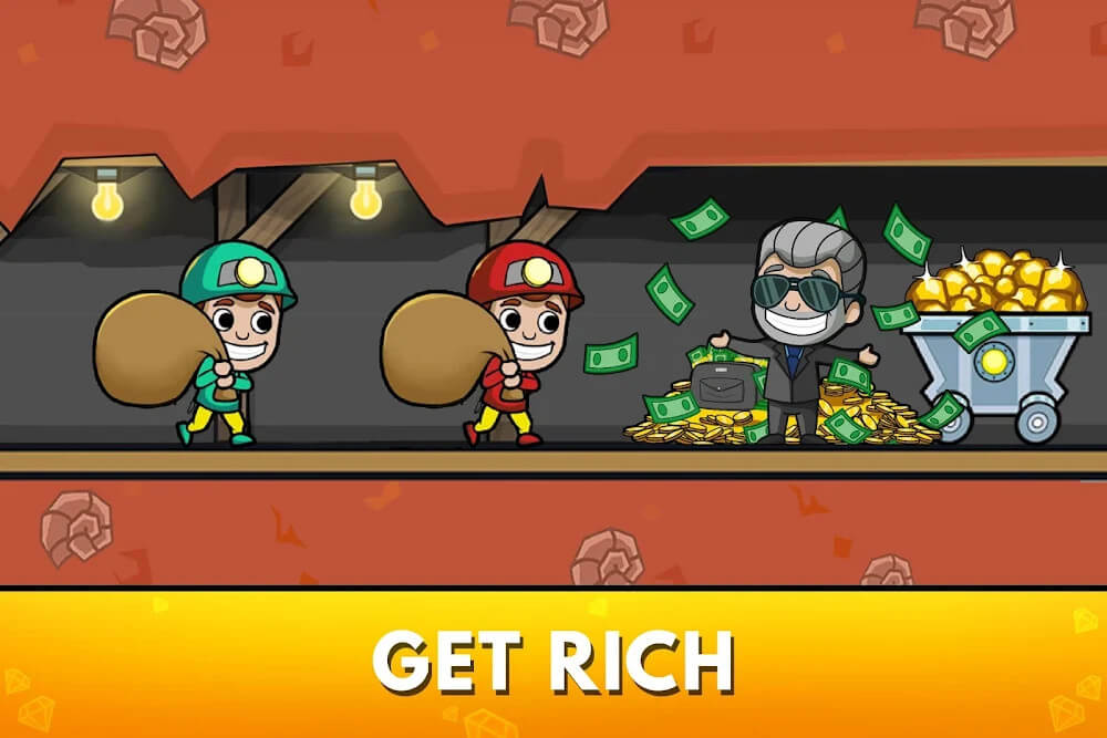 Idle Miner Tycoon v4.18.1 MOD APK (Unlimited Coins) – MODYOLO