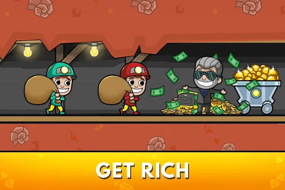 Gold Miner Tycoon — play online for free on Yandex Games