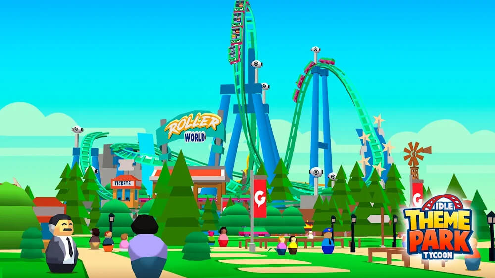 Idle Theme Park Tycoon－Juego