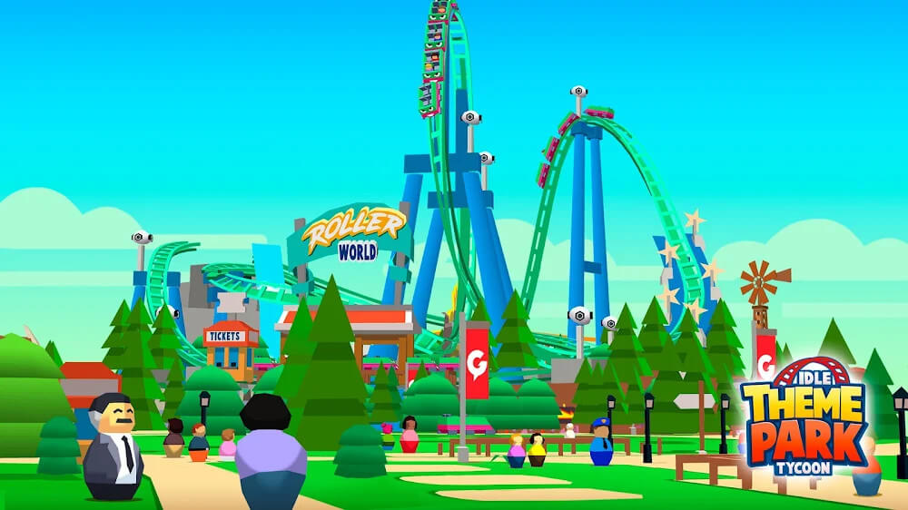 IDLE Theme Park Tycoon-game