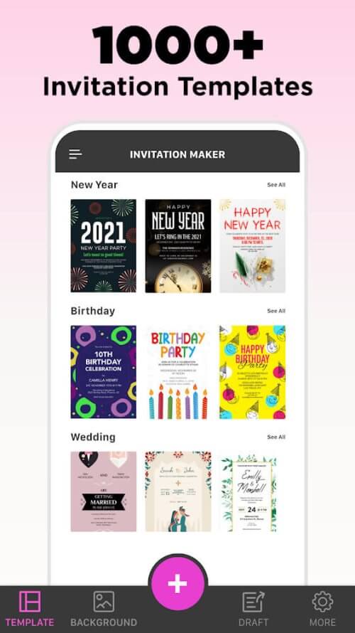 Invitation Maker v21.2 MOD APK (Premium Unlocked) Download