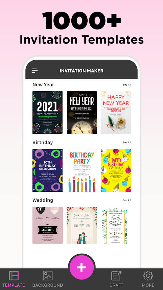 Invitation Maker - Thiết kế thiệp sinh nhật & thiệp cưới