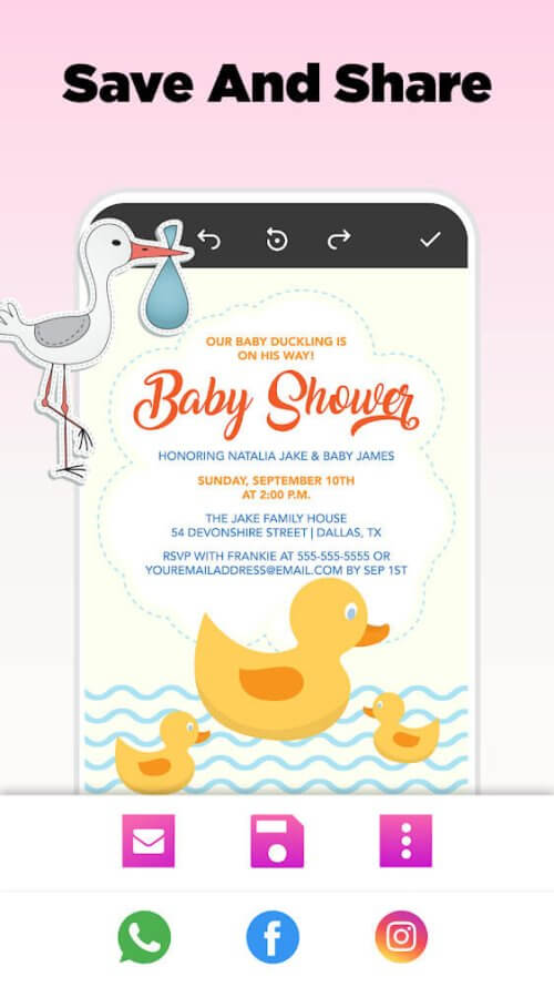 Invitation Maker v21.2 MOD APK (Premium Unlocked) Download