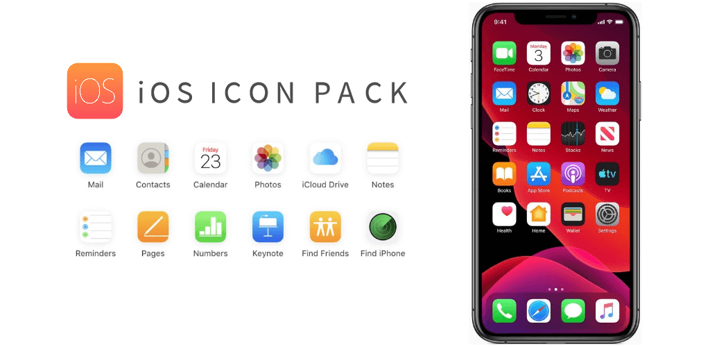 Download IOS Icon Pack V2 3 8 APK Patched For Android