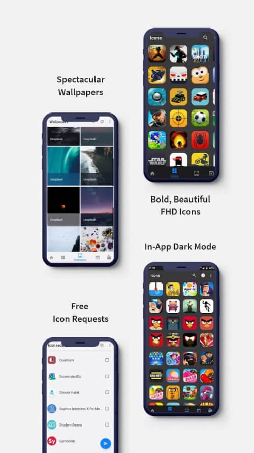 iOS Icon Pack: Premium Icons & Wallpapers (No Ads)