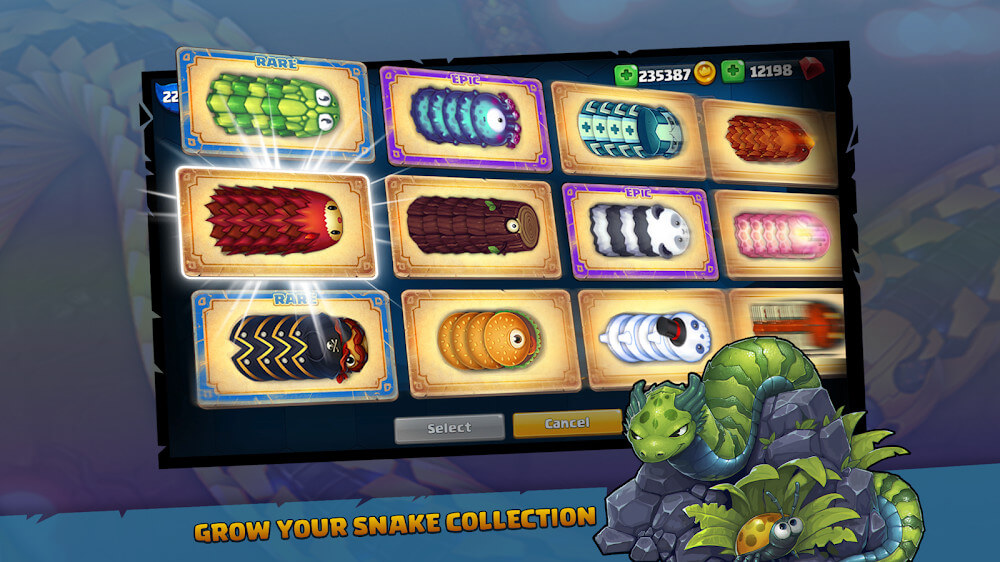 Snake Lite-Snake Game (MOD, Unlimited Money / Gems) v4.6.6 APK