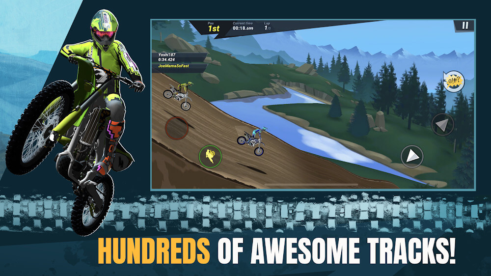 Hack game Mad Skills Motocross 3 v2.9.4 MOD APK (Unlimited Money/Unlocked Pro) 2024 Mad-skills-motocross-3-5