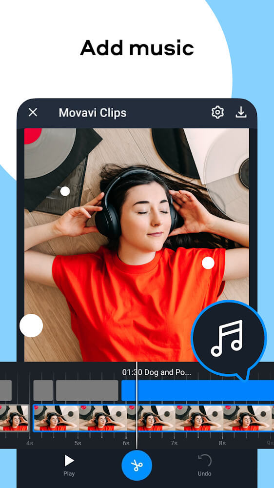 Movavi Clips v4.22.1 MOD APK (Premium Unlocked) Download