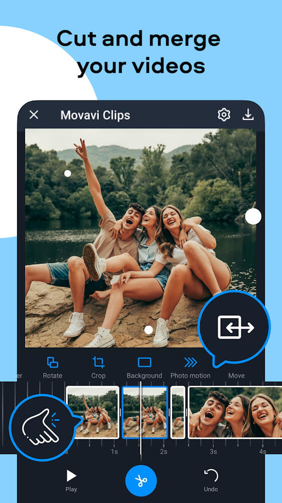 Movavi Clips – Video Editor with Slideshows