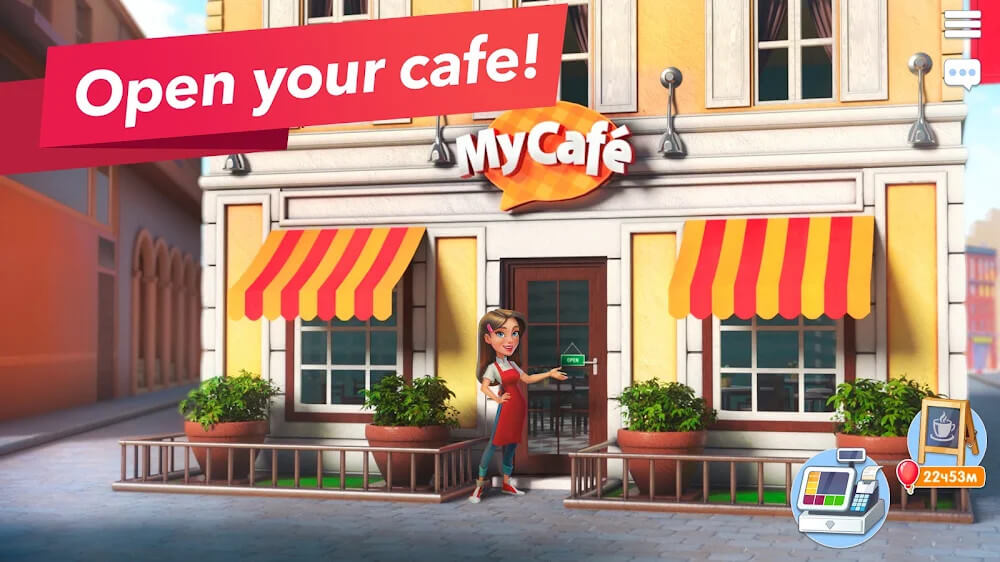 My Cafe APK Mod 2023.13.0.0 (Dinheiro infinito) Download